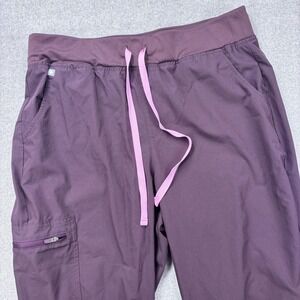 FIGS Zamora Joggers Womens XL Plum Purple Scrub Pants Technical Collection